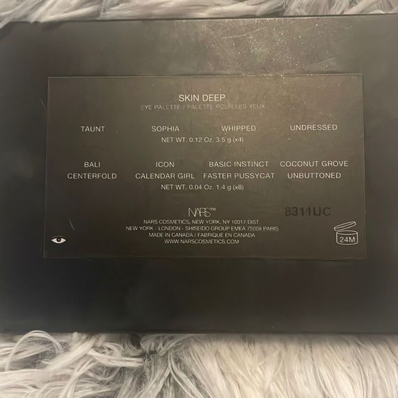 Nars Skin Deep Eye Palette- only three shades gently swatched- EUC - Picture 2 of 4